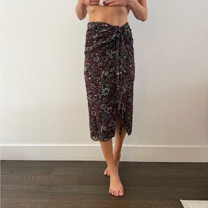 ba&sh Floral Skirt